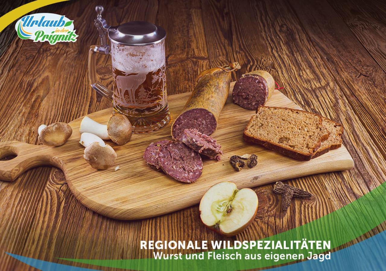 Bauernhof-Streichel-Zoo-Kombi-Familien-Suite-Im-Wald-Am-See Gulow Εξωτερικό φωτογραφία
