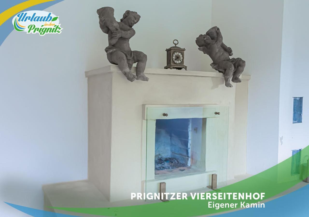 Bauernhof-Streichel-Zoo-Kombi-Familien-Suite-Im-Wald-Am-See Gulow Εξωτερικό φωτογραφία